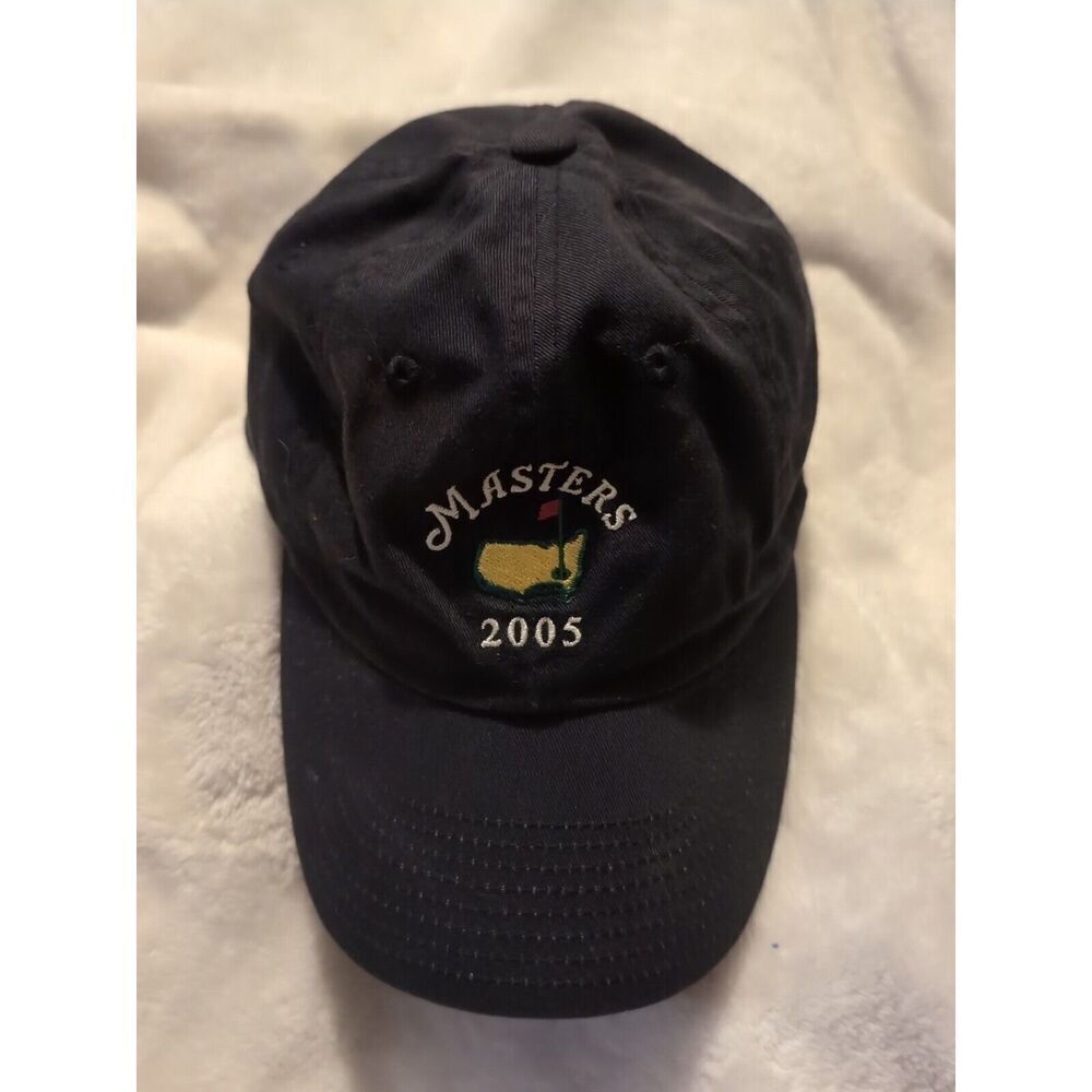 Masters Golf 2005 Green American Needle Hat Dad Cap Adjustable Vintage